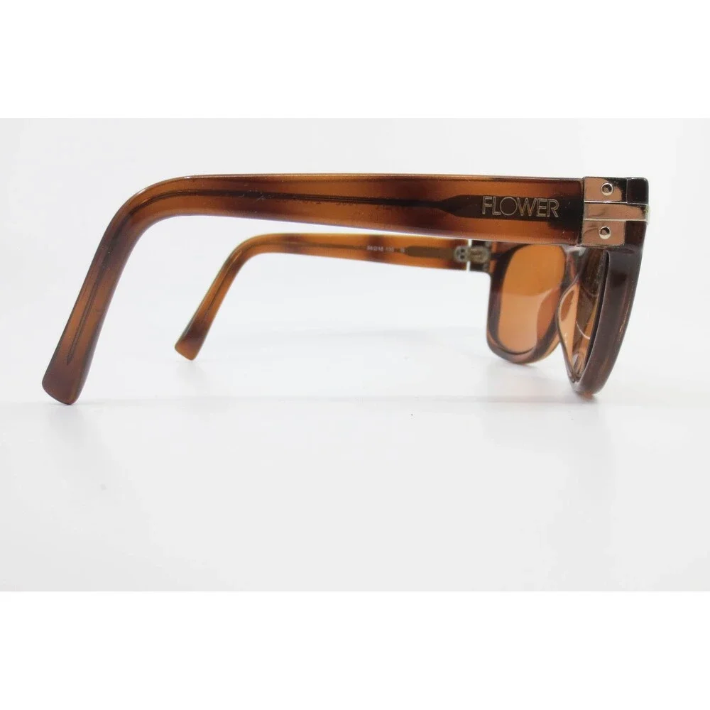 Flower by Drew Barrymore 1002 218 CS Tortoise Cat Eye Eyeglasses 56-18-135 Brown